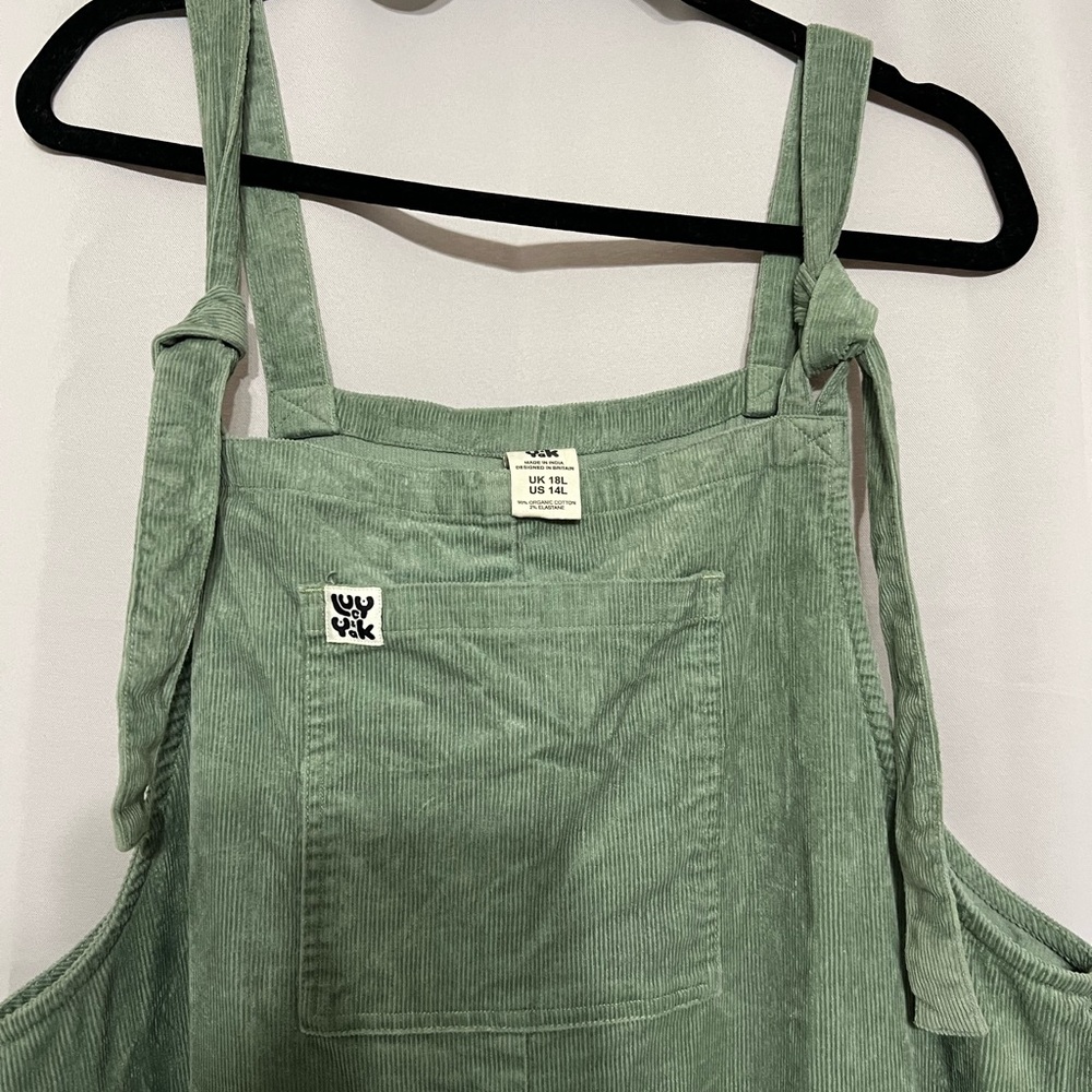 Lucy and Yak corduroy overalls